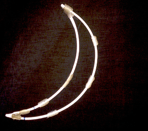 photo of neon moon
