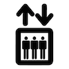 Elevator access icon