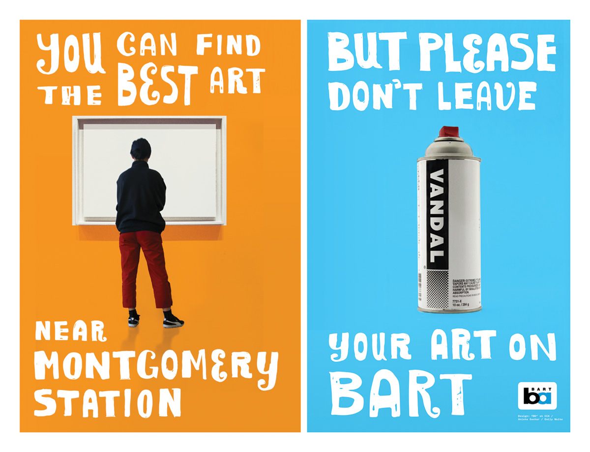 Don't Leave Your Art on BART
