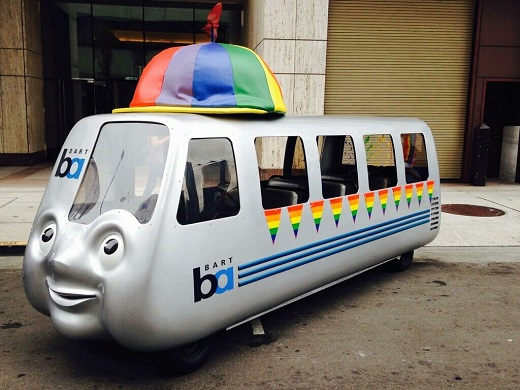 BARTmobile at SF Pride