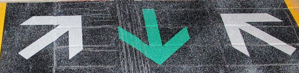 Platform directional tiles
