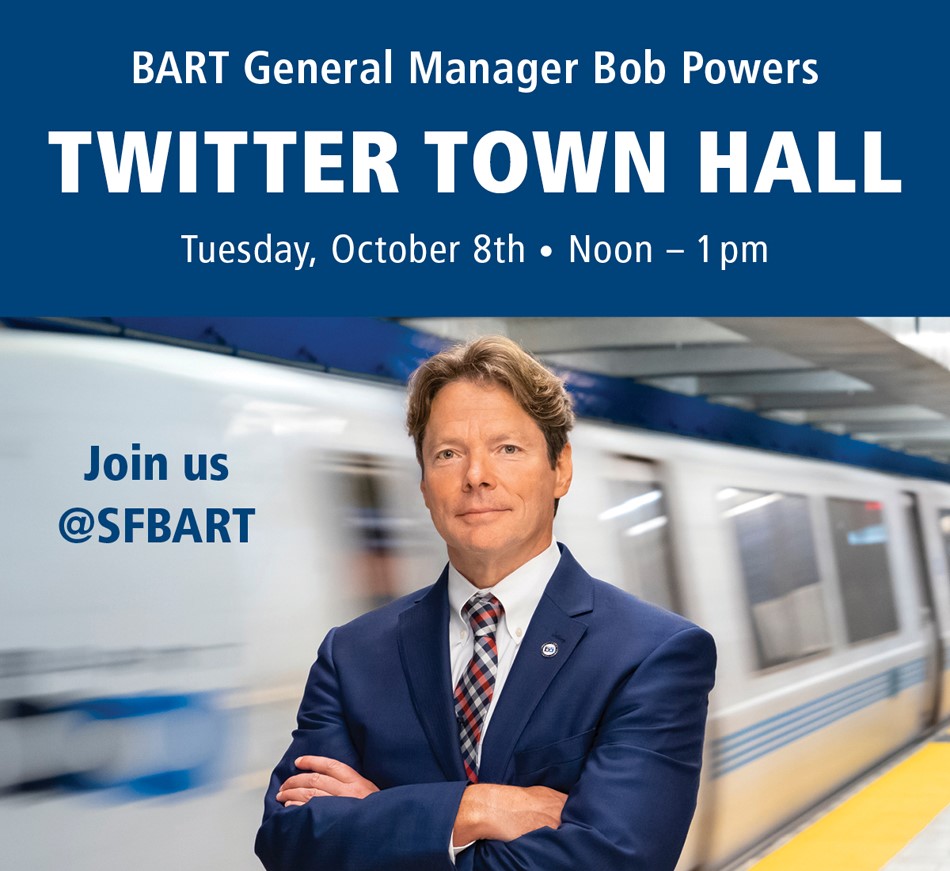 Twitter Town Hall Oct 8 Noon-1pm