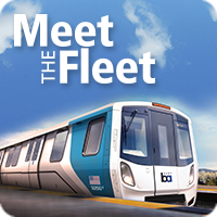meet the fleet graphic of new train