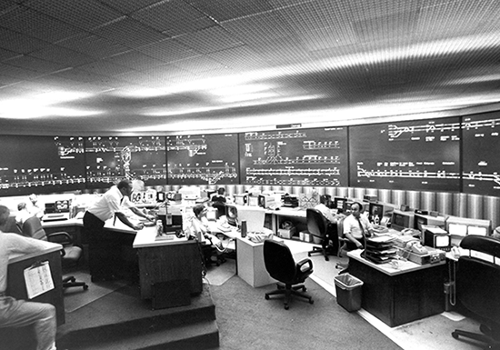 Operations Control Center historical photo
