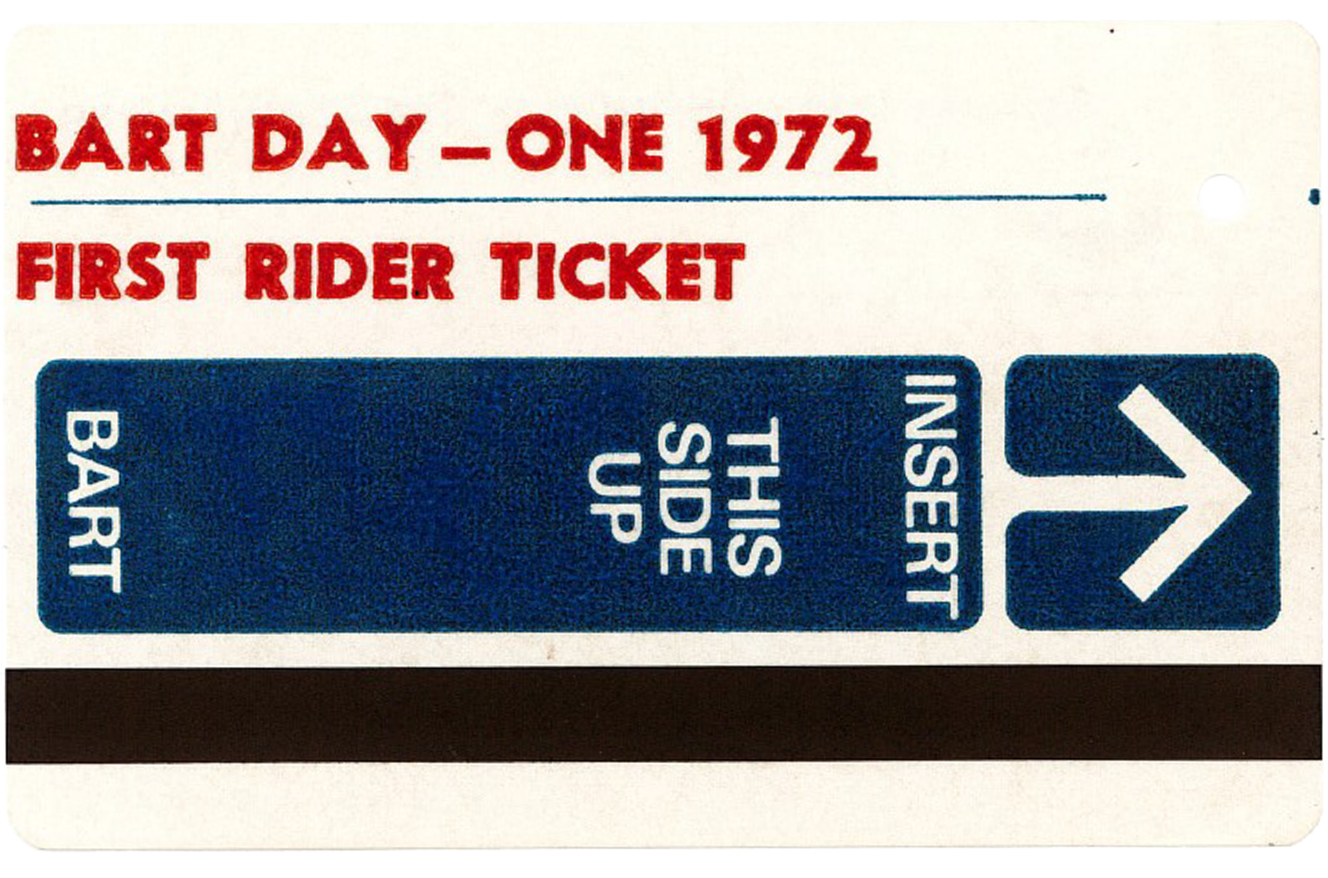 BART Day-One First Rider Ticket