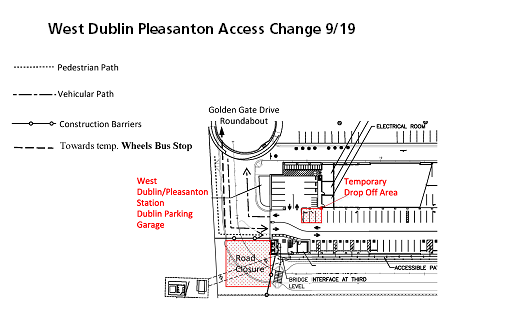 West Dublin access change 9/19