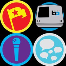 icons for four Foursquare badges