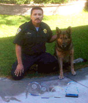 Officer Zamora with Umar