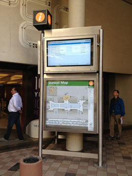 real time information displays