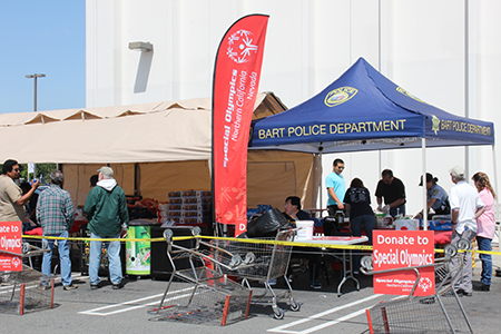 BART Police Fundraiser for Special Olympics