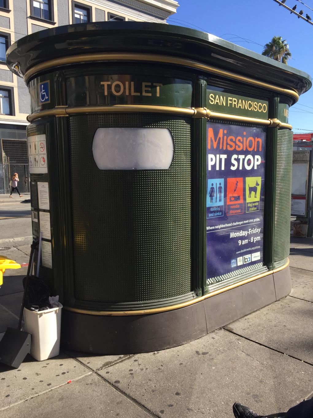 Pit Stop Restrooms in Mission