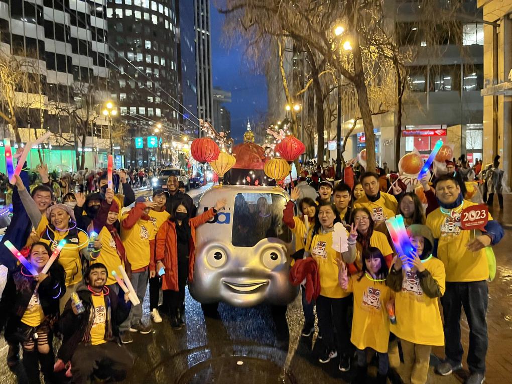 BARTmobile at the Chinese New Year Parade