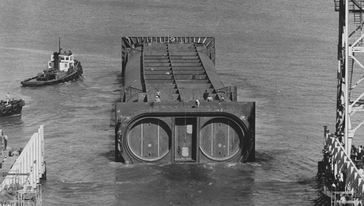 Transbay Tube Construction