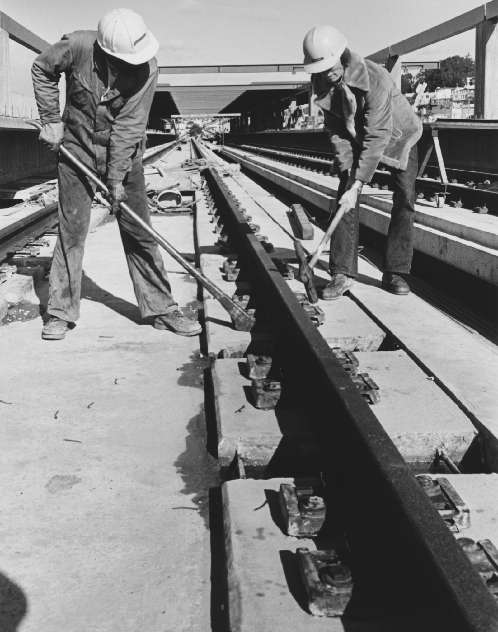 BART Construction - 1971