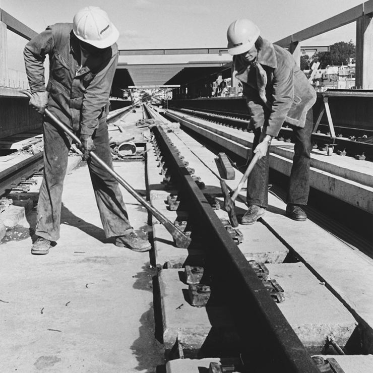 BART Construction - 1971