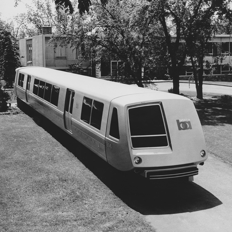 Early BART Car Design