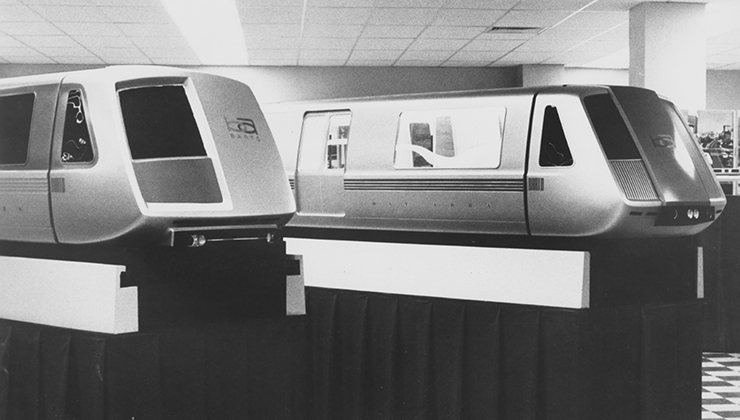 Early BART Car Design