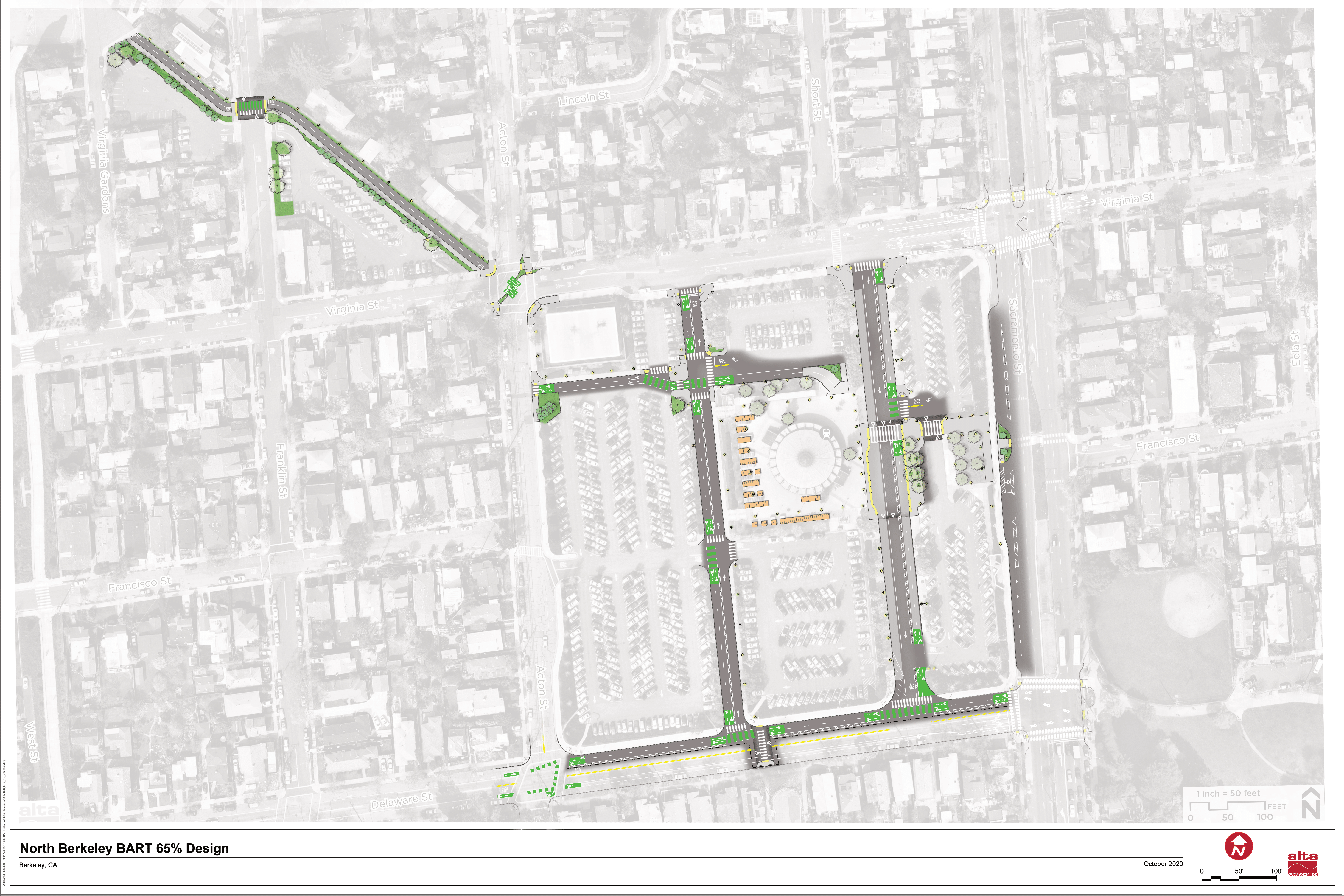 North Berkeley Design plan rendering