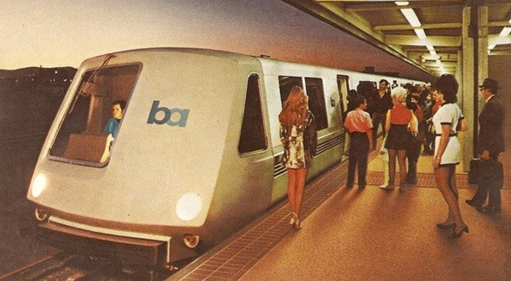 BART train 1972
