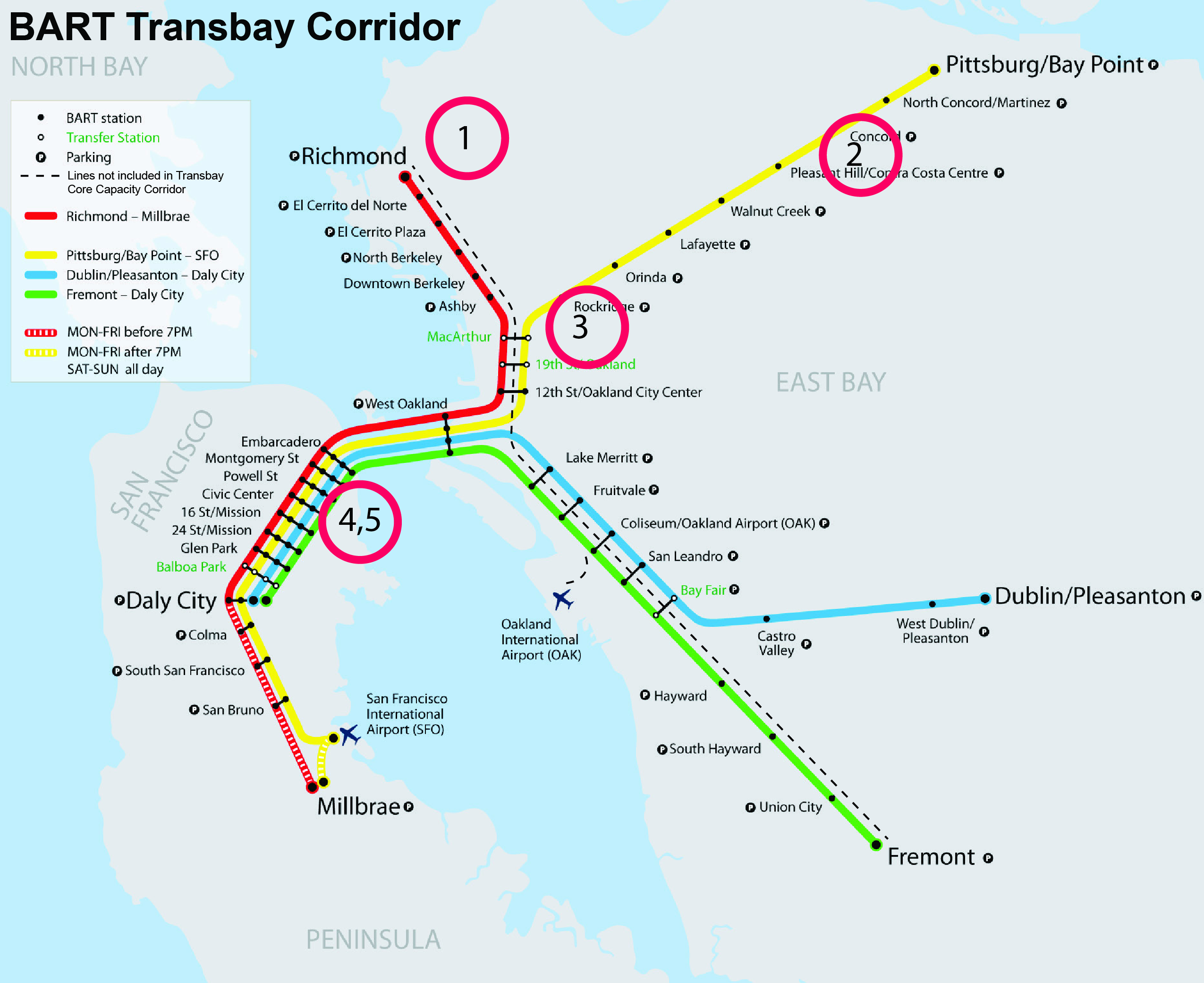 transbay corridor core capacity program | bart.gov