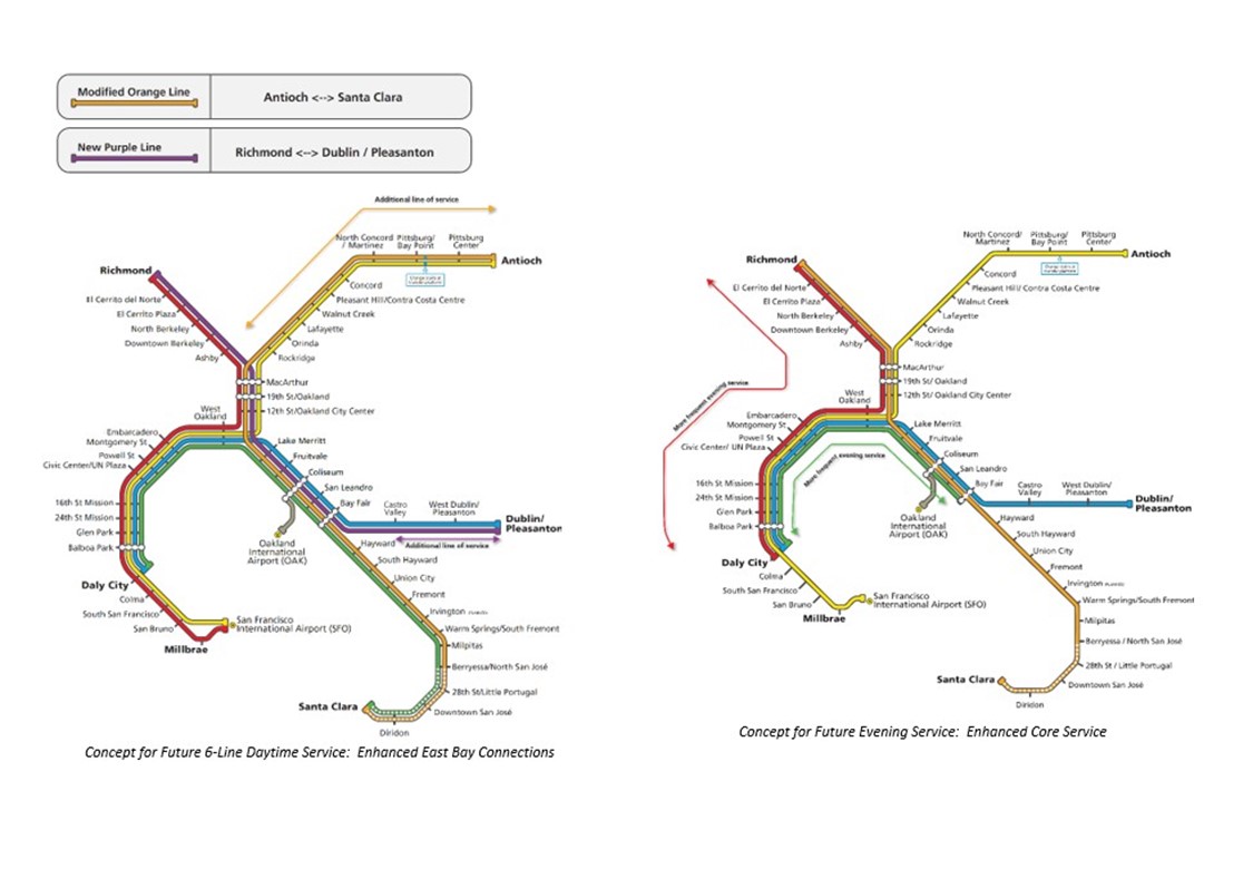 Maps for the BART Metro Survey