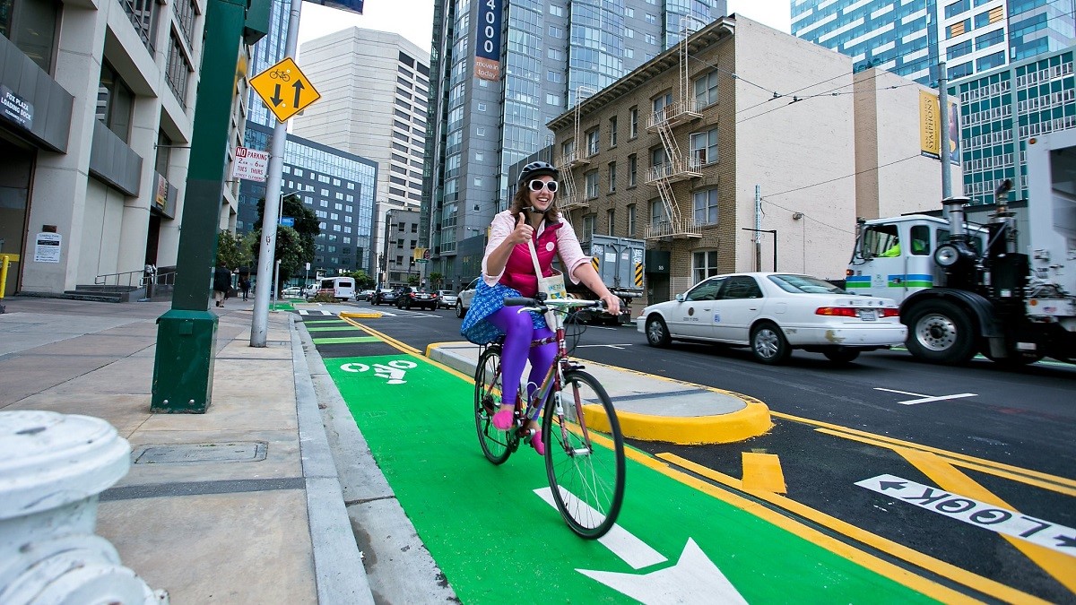 Safe Routes bicycling photo