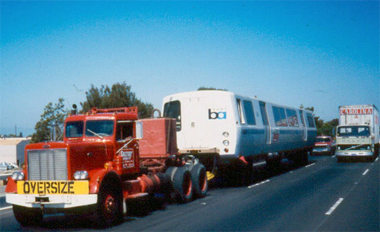 Taking delivery of a new train