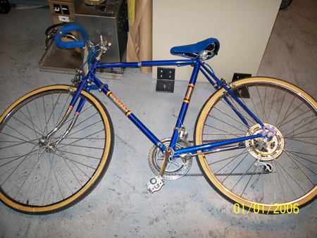Spartan, unknown model men’s 18 speed bicycle, blue
