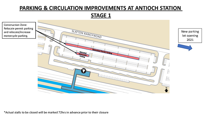 Stage 1 parking changes map