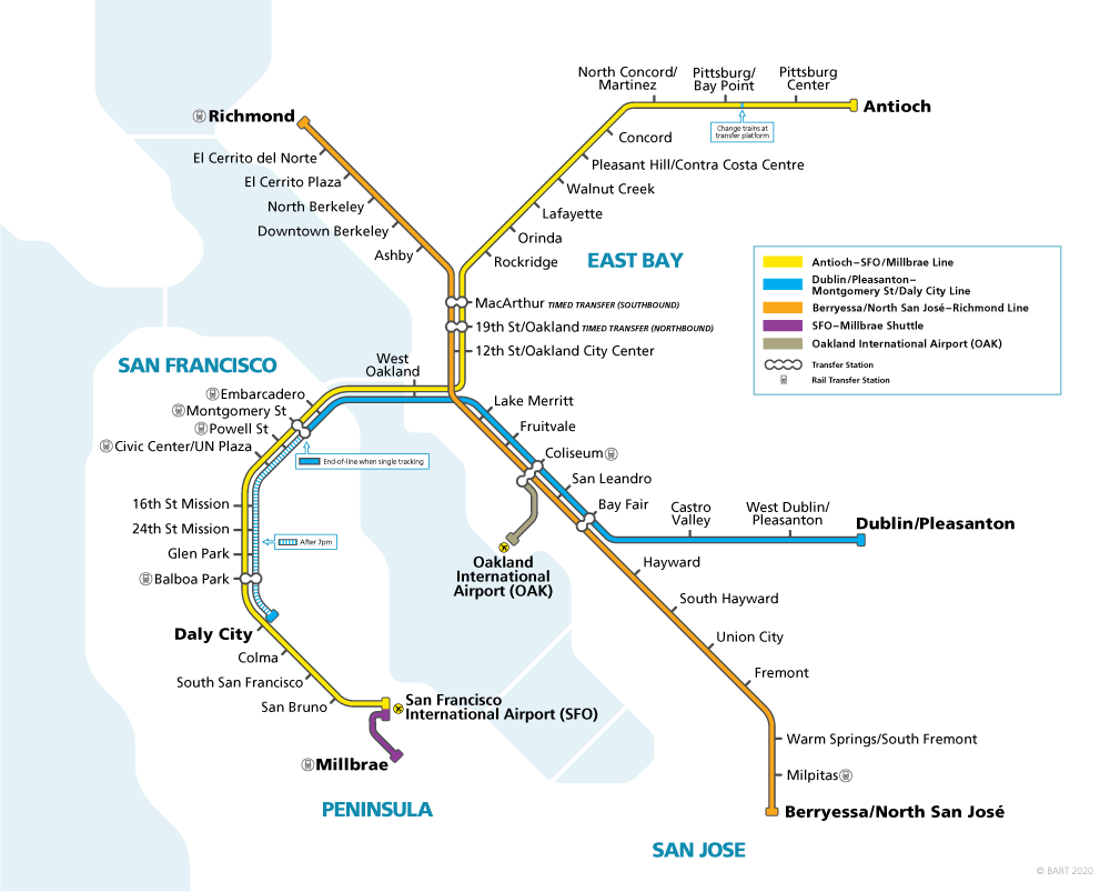 Sunday map starting June 2020