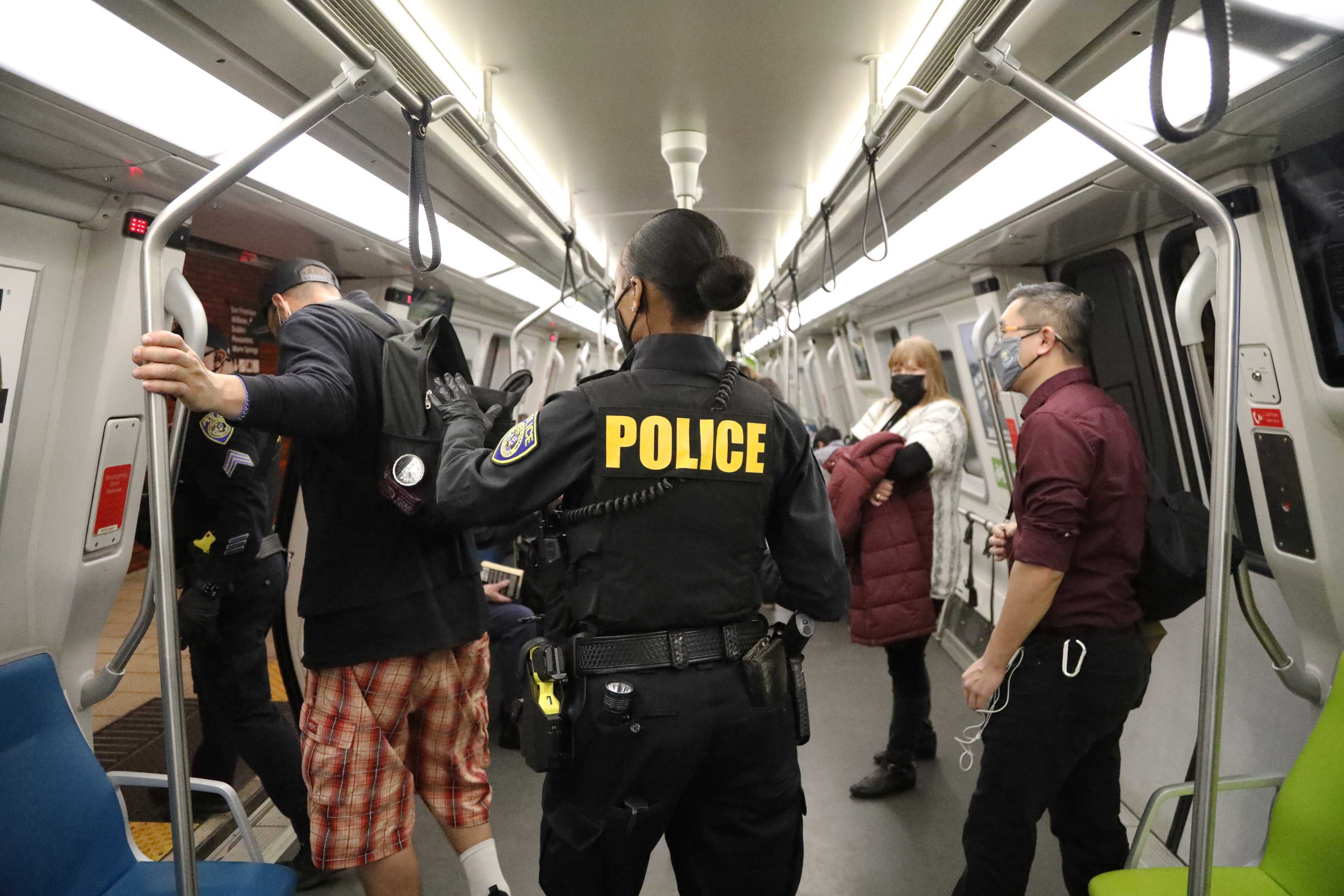 BART will increase police patrols on trains and in stations, increase the frequency of deep cleaning of train cars and add more 