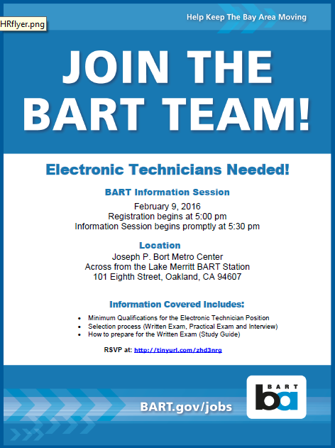 bart hiring flyer