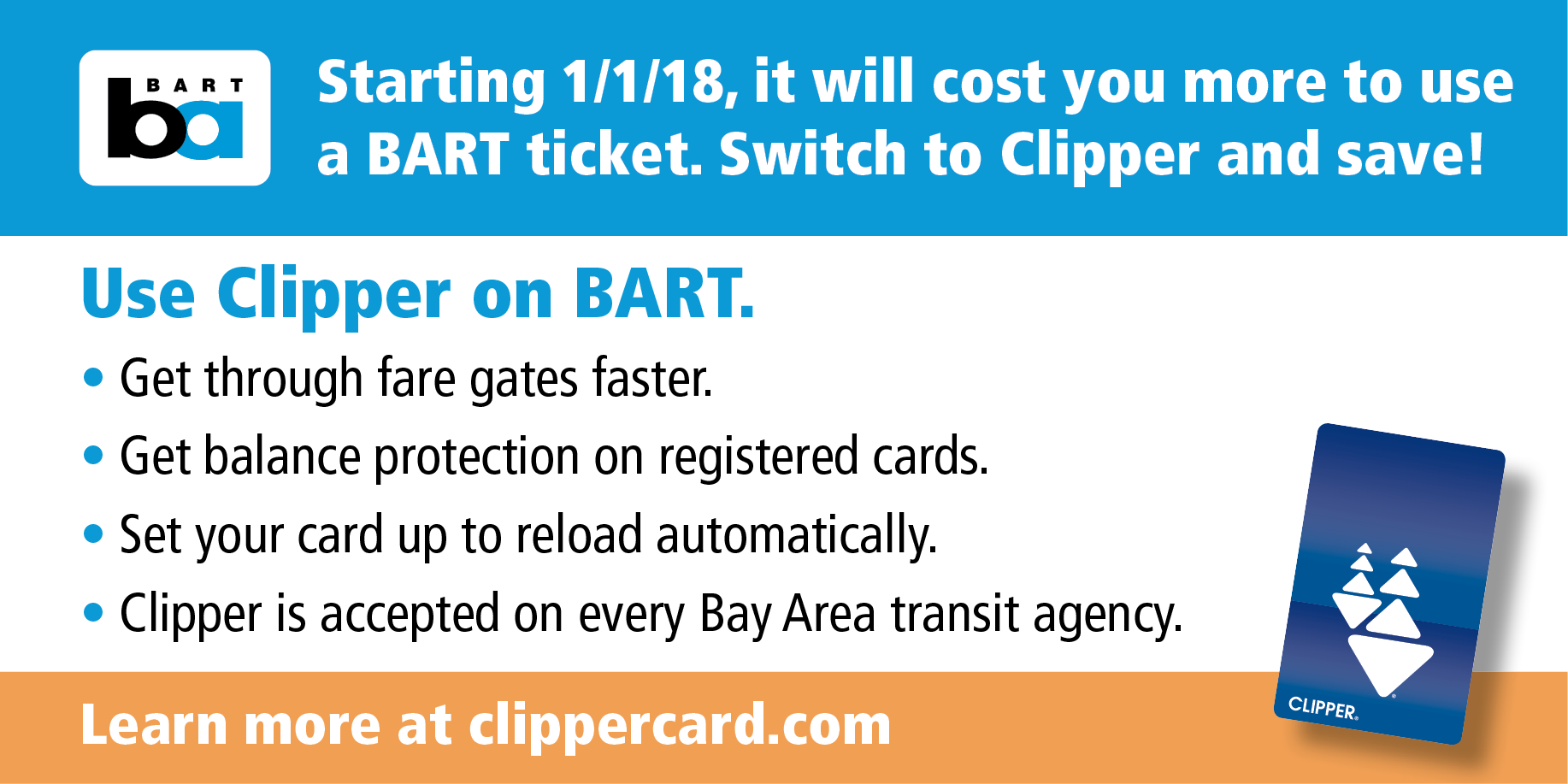 rtc clipper card