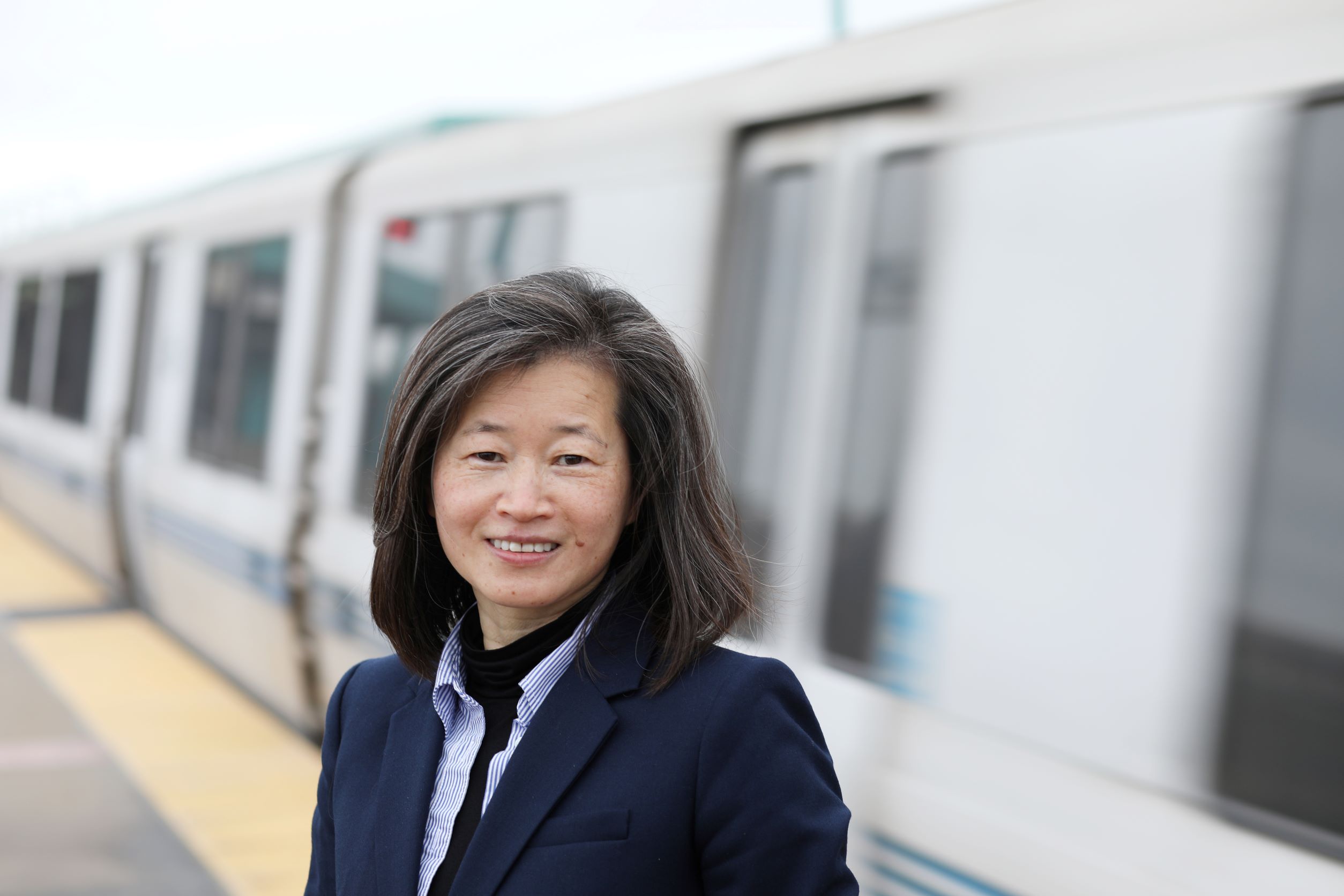 Photo of Phoebe Cheng at West Oakland station