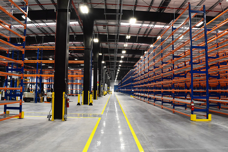Photo of Hayward Central Warehouse courtesy of Clark Construction Group