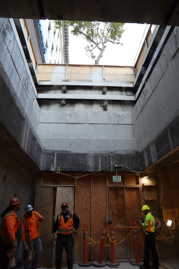 Civic Center Station entrances closed for construction of new substation that will help power additional trains on BART’s San Fr