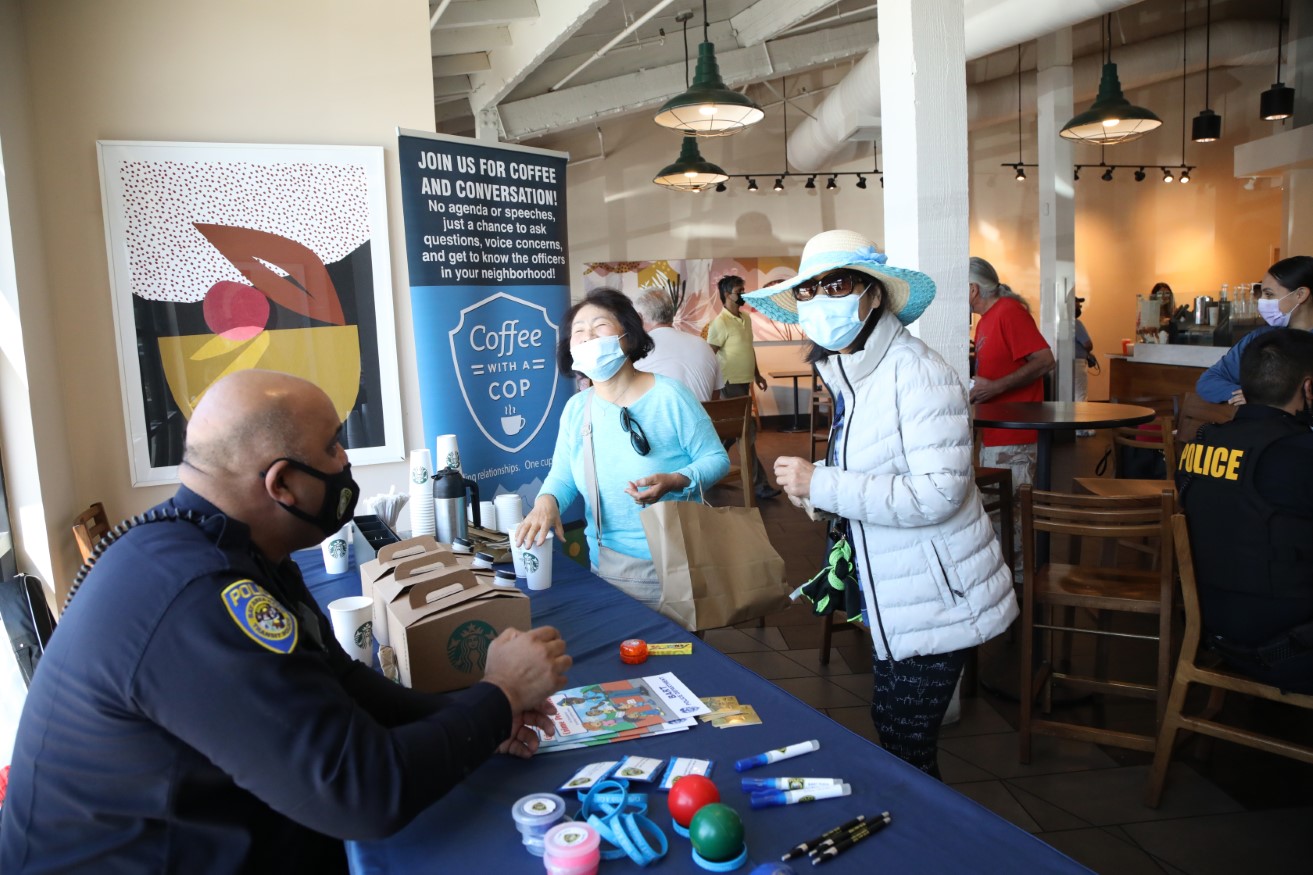 Coffee with a Cop helps BART Police forge a link with locals