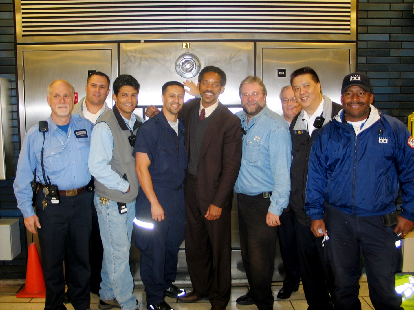Behind-the-scenes of the filming of “The Pursuit of Happyness” at BART