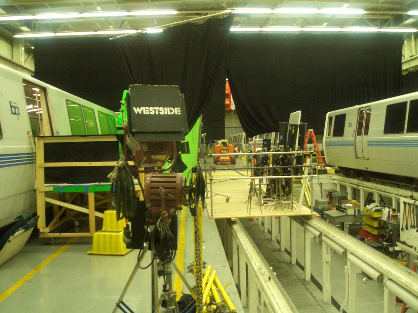 Behind-the-scenes of the filming of “The Pursuit of Happyness” at BART