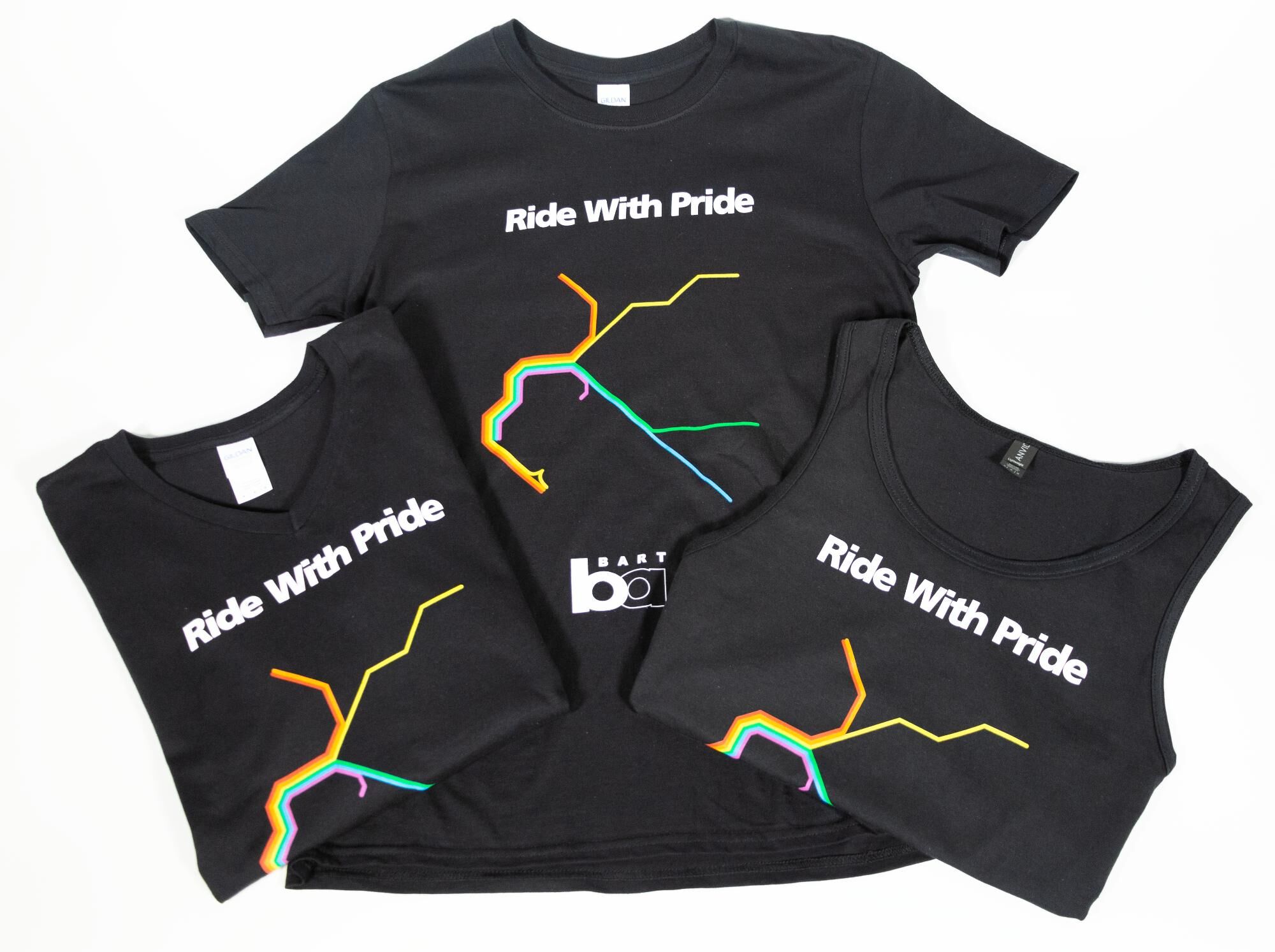 Ride with Pride shirts