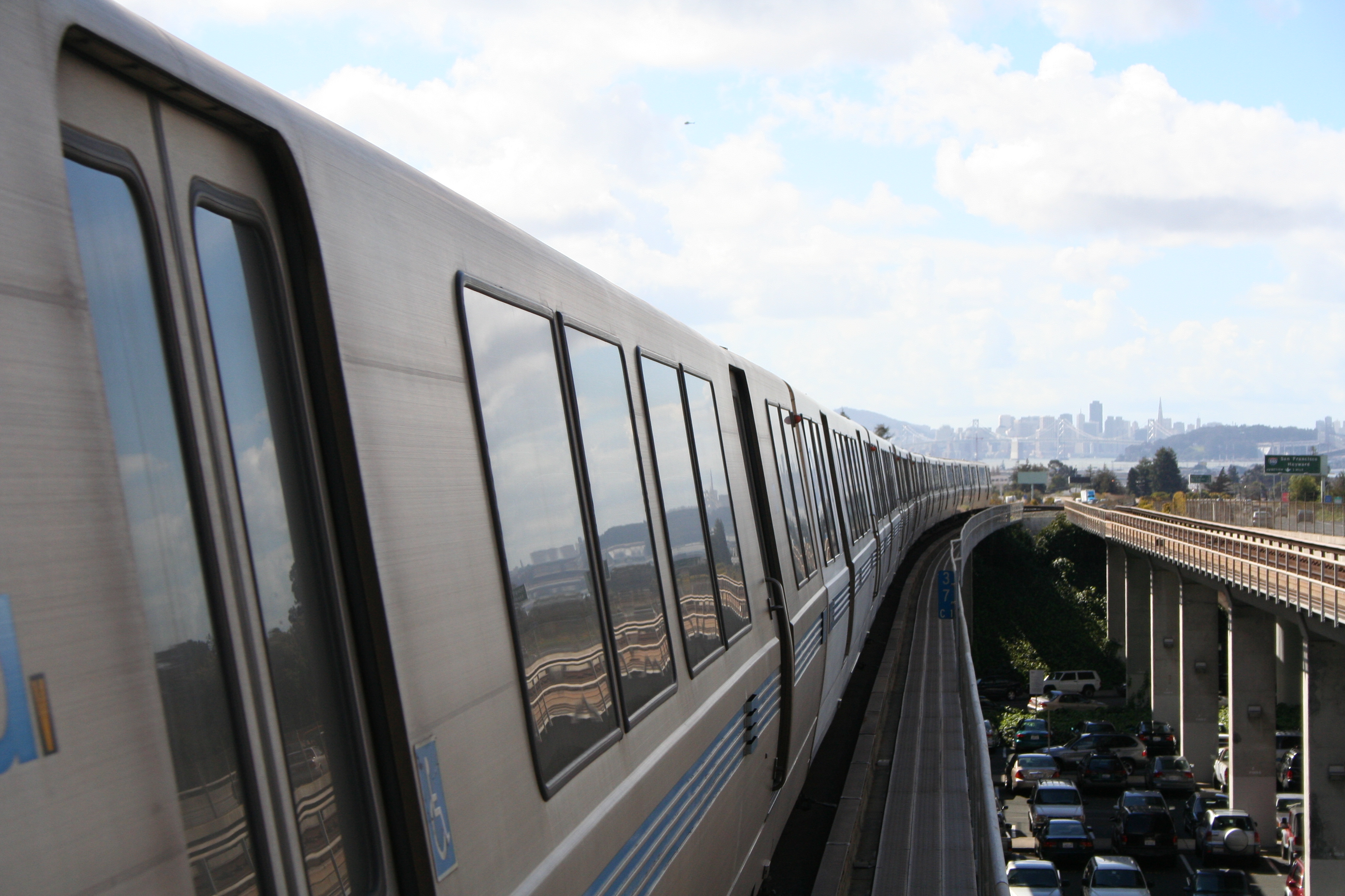 train on track