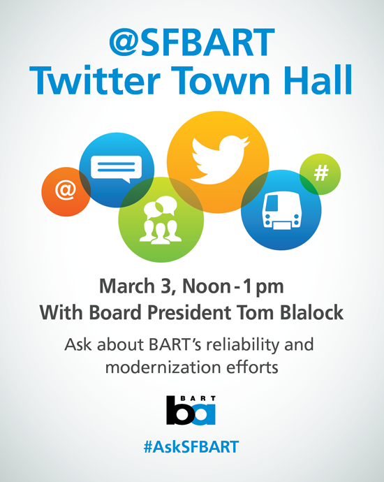 Twitter townhall flyer