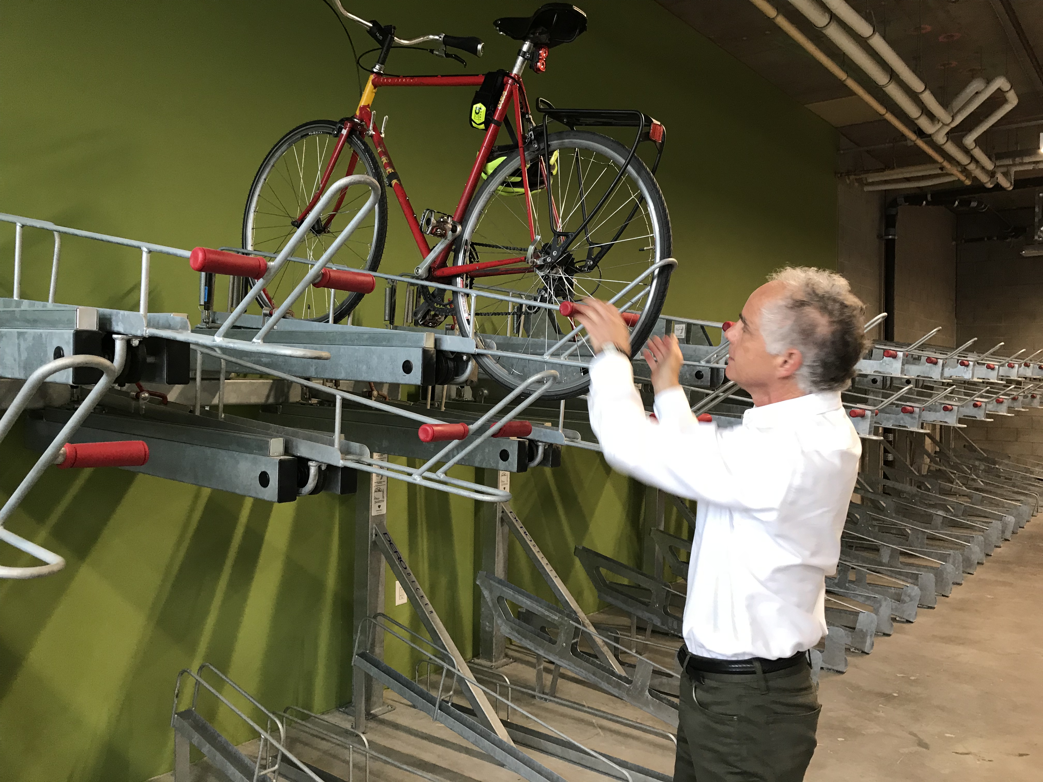 BART s newest bike station is a first for Contra Costa County