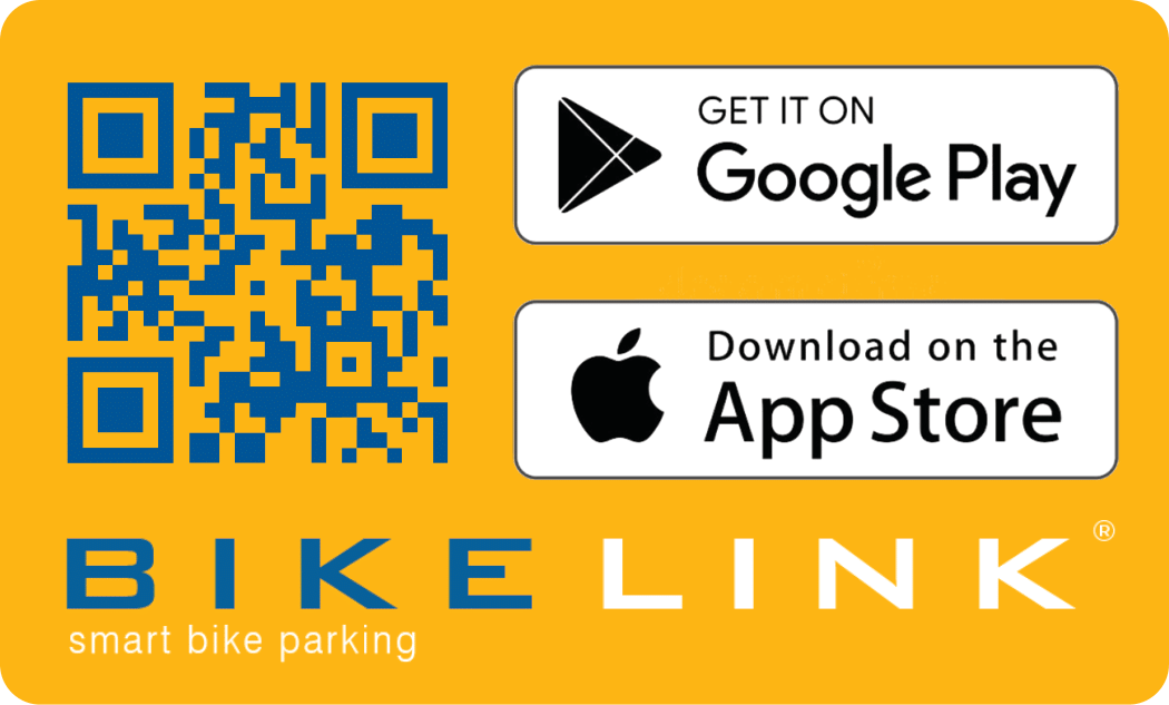 BikeLink app sticker
