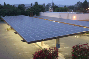 example of canopies at night