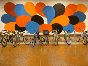 bikes at MacArthur Station