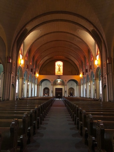 Mission interior