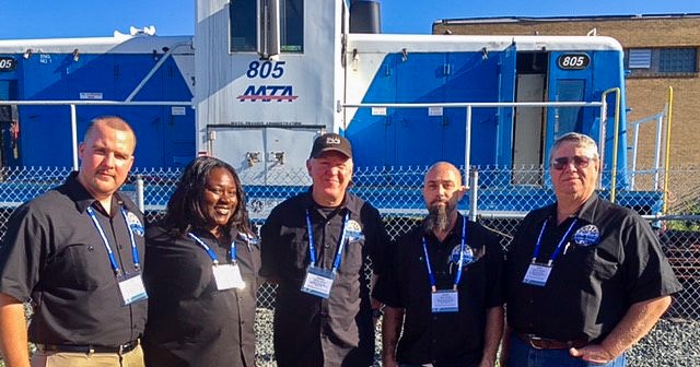 Winning BART team at rail rodeo