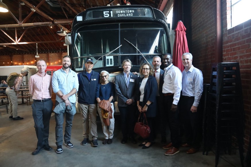  Members of the public join local transit CEOs on fun-filled ride-a-long