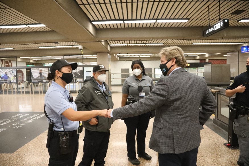  Members of the public join local transit CEOs on fun-filled ride-a-long